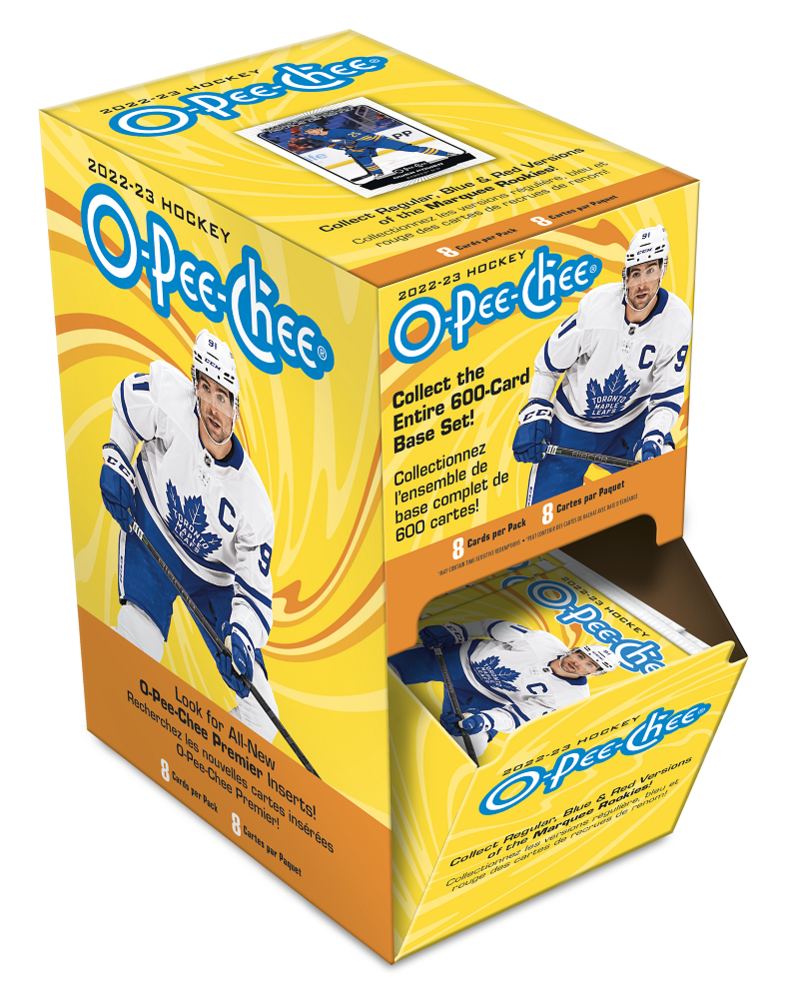 2022-23 Upper Deck O-Pee-Chee Hockey Gravity Feed Box